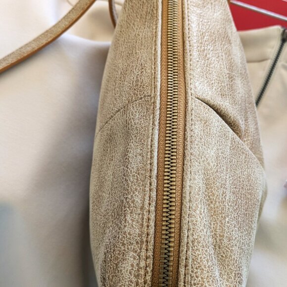 HOBO 🎄🎁 Kirby Crossbody Gold Leaf One Size Womens Bag Purse - Picture 8 of 13